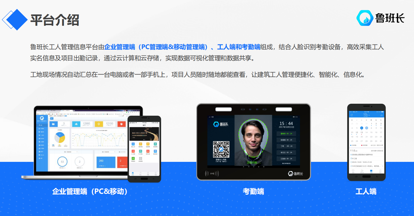 建筑企業管理升級,勞務實名制系統+智慧考勤助力